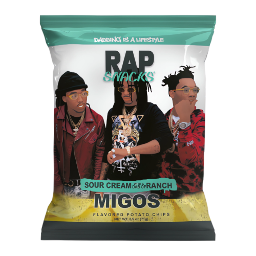 Rap Snacks Migos Sour Cream Ranch - 71g (EU)