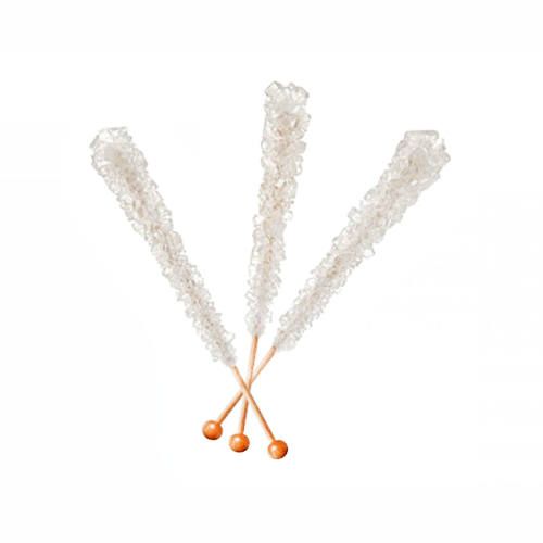 Espeez - Rock Candy on a Stick - White Sugar (White) - SINGLE 0.8oz (22g)