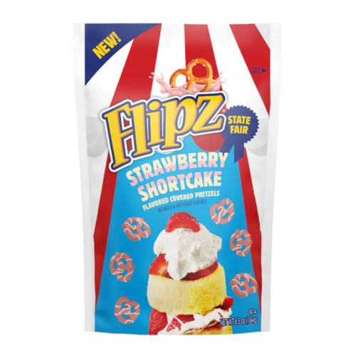 Flipz State Fair Strawberry Shortcake Pretzels - 6.5oz (184g)