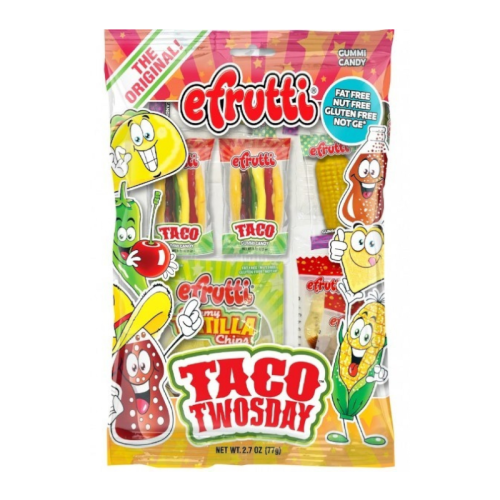eFrutti Gummi Taco Twosday Bag - 2.7oz (77g)