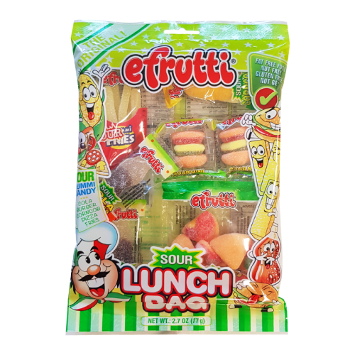 eFrutti Sour Gummi Lunch Bag - 2.7oz (77g)
