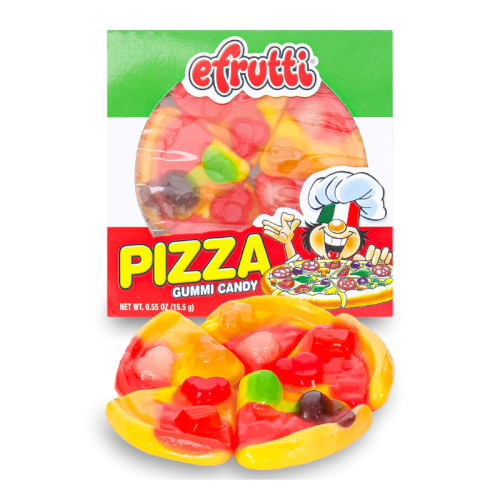 eFrutti Gummi Candy Pizza - 0.55oz (15.5g)