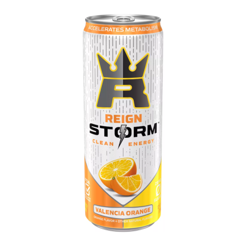 Reign Storm Clean Energy Valencia Orange - 12floz (355ml)