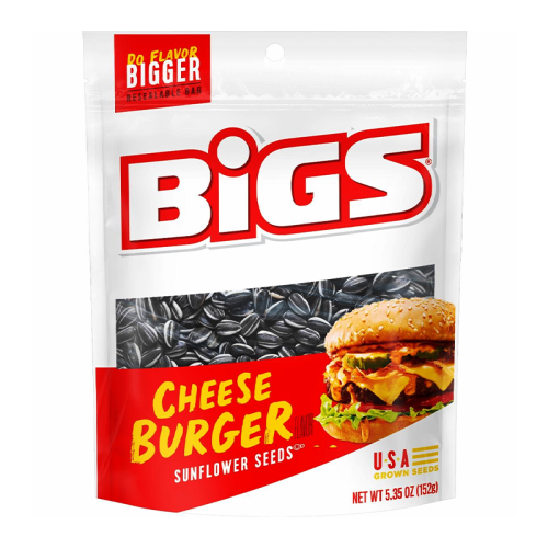 BIGS Sunflower Seeds - Cheeseburger - 5.35oz (152g)