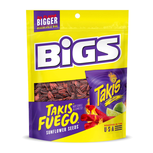 BIGS Sunflower Seeds Takis Fuego - 5.35oz (152g)
