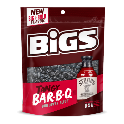 BIGS Sunflower Seeds Stubb's Tangy Bar-B-Q - 5.35oz (152g)