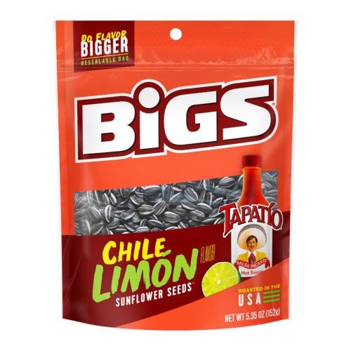 BIGS Sunflower Seeds - Tapatío Chile Limón - 5.35oz (152g)
