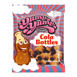 Yumy Yumy Gummy Candy Cola Bottles - 4oz (114g)