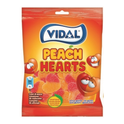 Vidal Peach Hearts - 90g