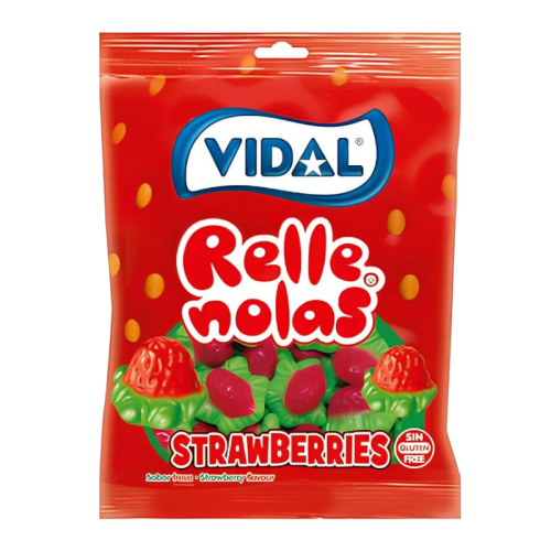 Vidal Relle Nolas Filled Strawberries - 3.17oz (90g)
