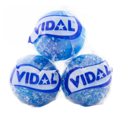 Vidal Sour Blue Raspberry Tongue Painter Zoom Lolly - 32g
