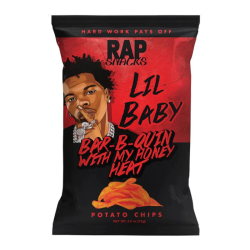 Rap Snacks Lil Baby Bar-B-Quin with my Honey Heat - 2.5oz (71g)