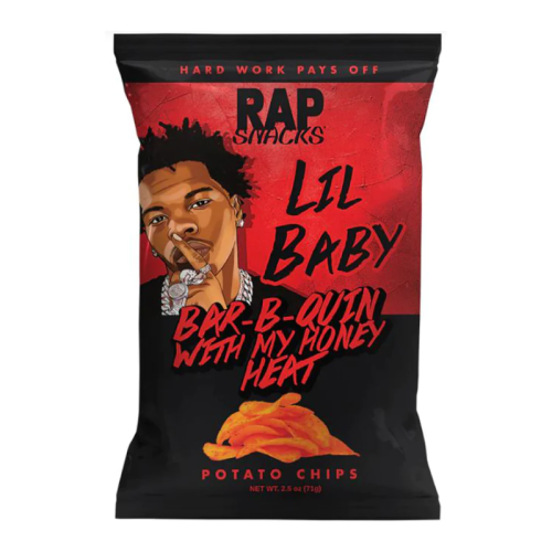 Rap Snacks Lil Baby Bar-B-Quin with my Honey Heat - 2.5oz (71g)