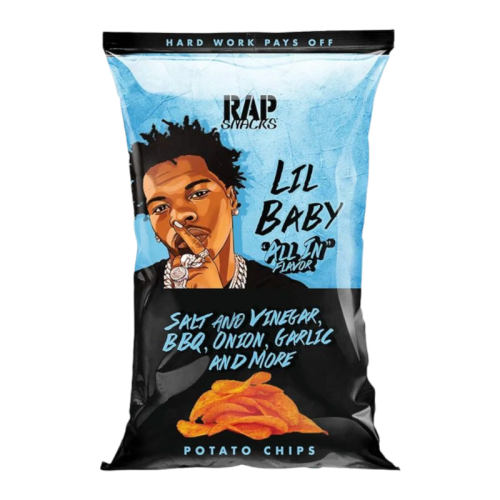 Rap Snacks Lil Baby All In Potato Chips - 2.5oz (71g)