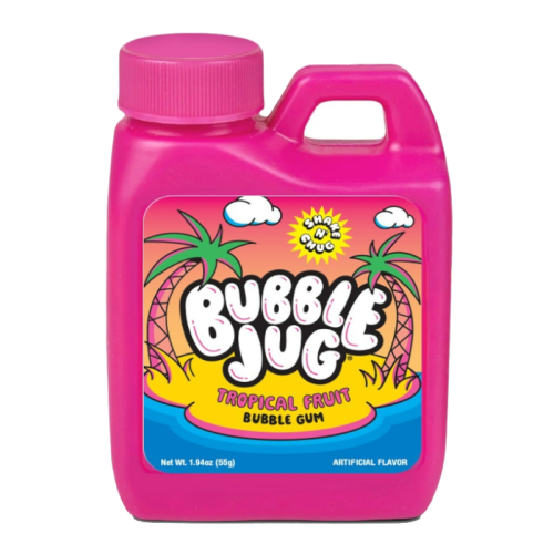 Bubble Jug Tropical Fruit Bubble Gum 1.94oz (55g)