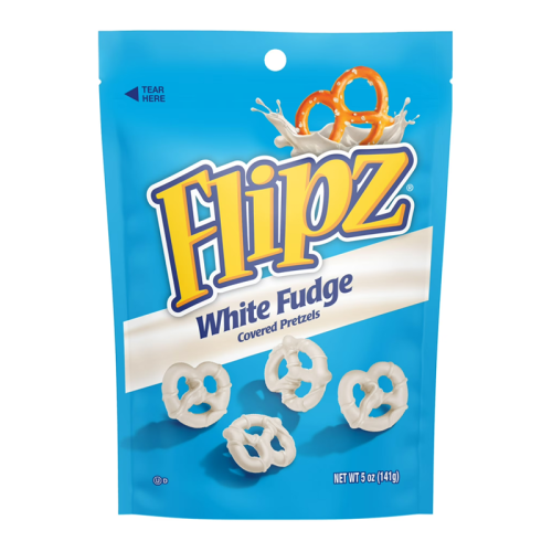 Flipz White Fudge Covered Pretzels - 5oz (141g)