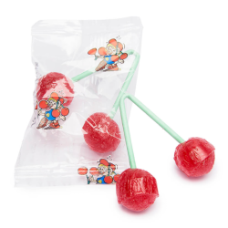 Gerrit Twin Cherry Lollipop - .48oz (13.5g)