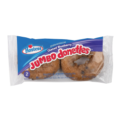 Hostess - Glazed Blueberry Jumbo Donettes - Twin Pack - 4oz (113g)