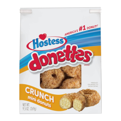 Hostess Crunch Mini Donettes - 9.5oz (269g)