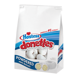 Hostess Powdered Sugar Mini Donettes 10oz (284g)
