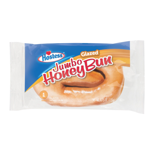 Hostess Jumbo Glazed Honey Bun - 4oz (113g)
