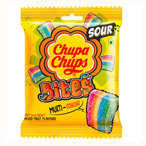 Chupa Chups Sour Belts Fruity Flavour - 90g