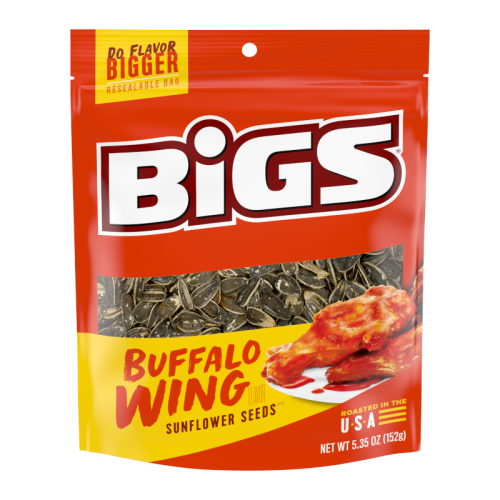 BIGS Sunflower Seeds - Buffalo Wing - 5.35oz (152g)