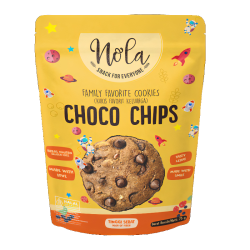 Nola Gluten Free Cookies Choco Chips - 75g