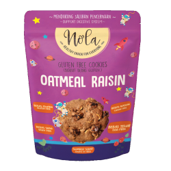 Nola Gluten Free Cookies Oatmeal Raisin - 75g