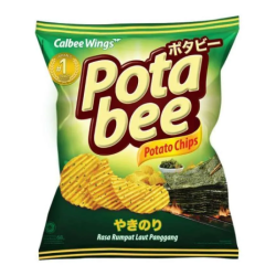 Potabee Seaweed Potato Chips - 68g