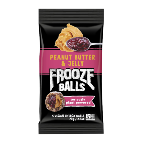 Frooze Balls Plant Based Protein Balls Peanut Butter & Jelly - 2.5oz (70g)