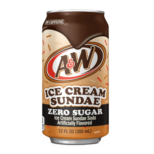 A&W Ice Cream Sundae Zero - 12oz (355ml)