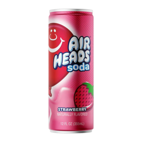 Airheads Soda - Strawberry - 12oz (355ml)