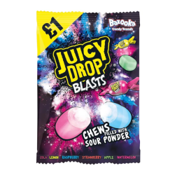 Bazooka Juicy Drop Blasts - 140g [UK]