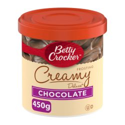 Betty Crocker Creamy Deluxe Frosting Chocolate - 450g [Canadian]