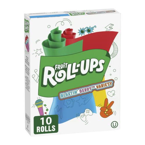 Betty Crocker Fruit Roll-ups Blastin' Berry Variety - 5oz (141g) [Canadian]