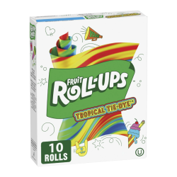 Betty Crocker Fruit Roll-ups Tropical Tie-Dye - 5oz (141g) [Canadian]