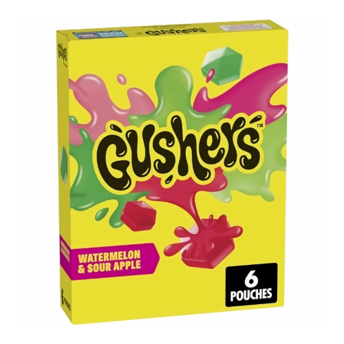 Betty Crocker Gushers Watermelon & Sour Apple - 4.8oz (136g)