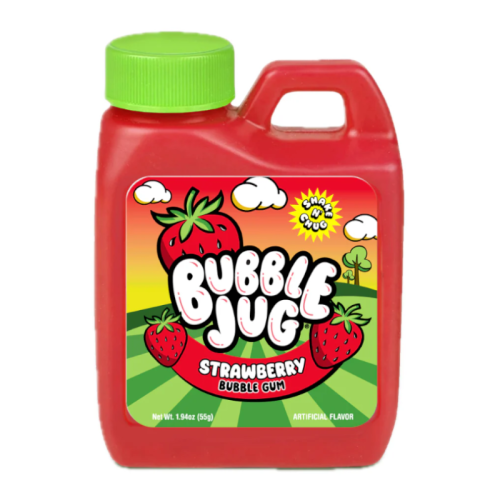 Bubble Jug Strawberry Bubble Gum - 1.94oz (55g)
