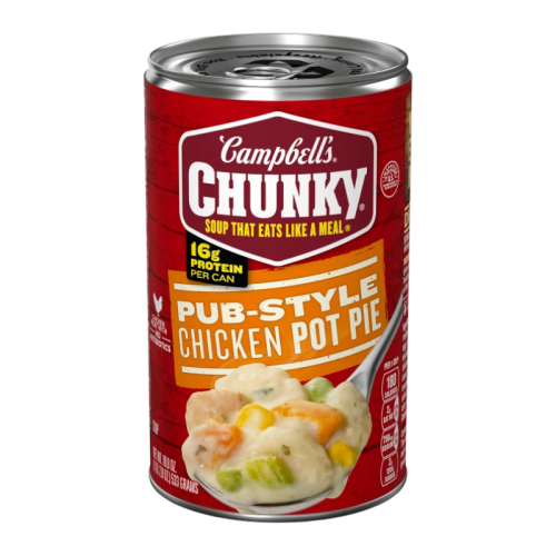 Campbell's Pub-Style Chicken Pot Pie Soup 18.8oz (533g)