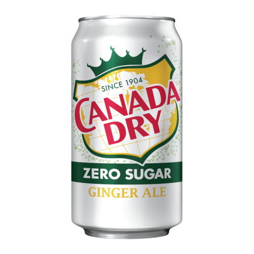 Canada Dry Zero Sugar Ginger Ale - 12fl.oz (355ml)