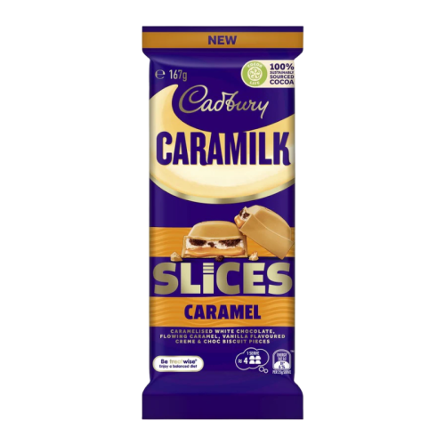 Cadbury Caramilk Slices Caramel - 165g [Australian]