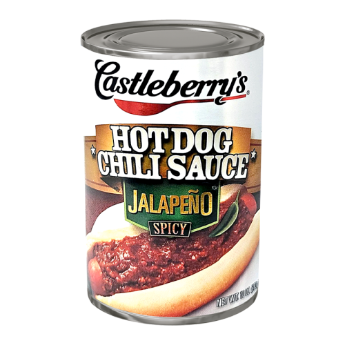 Castleberry's Hot Dog Chili Jalapeno Spicy - 10oz (283g)