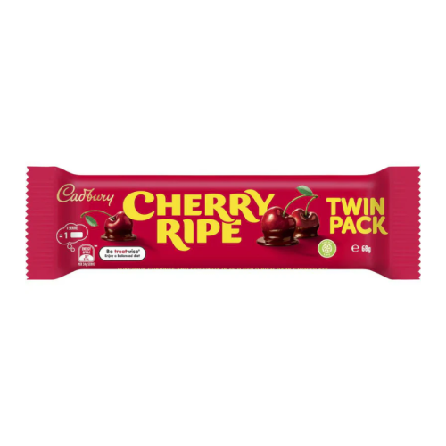 Cadbury Cherry Ripe Twin Pack - 68g [Australian]