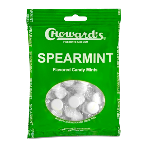 Choward's Spearmint Mints - 3oz (85g)