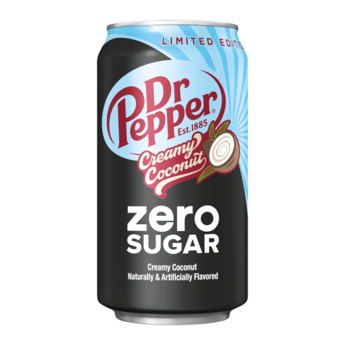 Dr Pepper Creamy Coconut Zero Sugar - 12fl.oz (355ml)