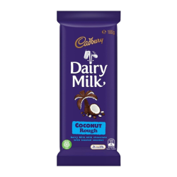 Cadbury Dairy Milk Coconut Rough - 180g [Australian]
