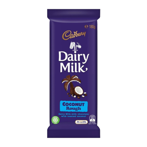 Cadbury Dairy Milk Coconut Rough - 180g [Australian]