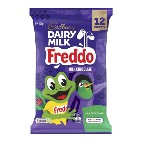 Cadbury Dairy Milk Freddo 12-Pack - 144g [Australian]