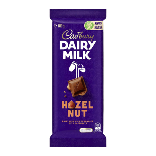 Cadbury Dairy Milk Hazelnut - 180g [Australian]